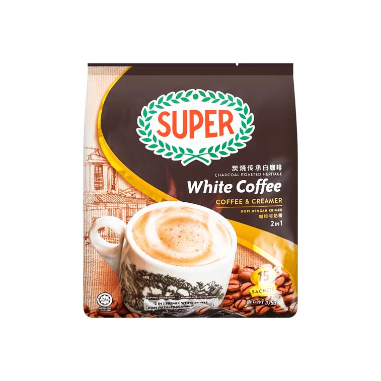 SUPER Charcoal Roasted White Coffee 2in1 Coffee & Creamer - Image 4